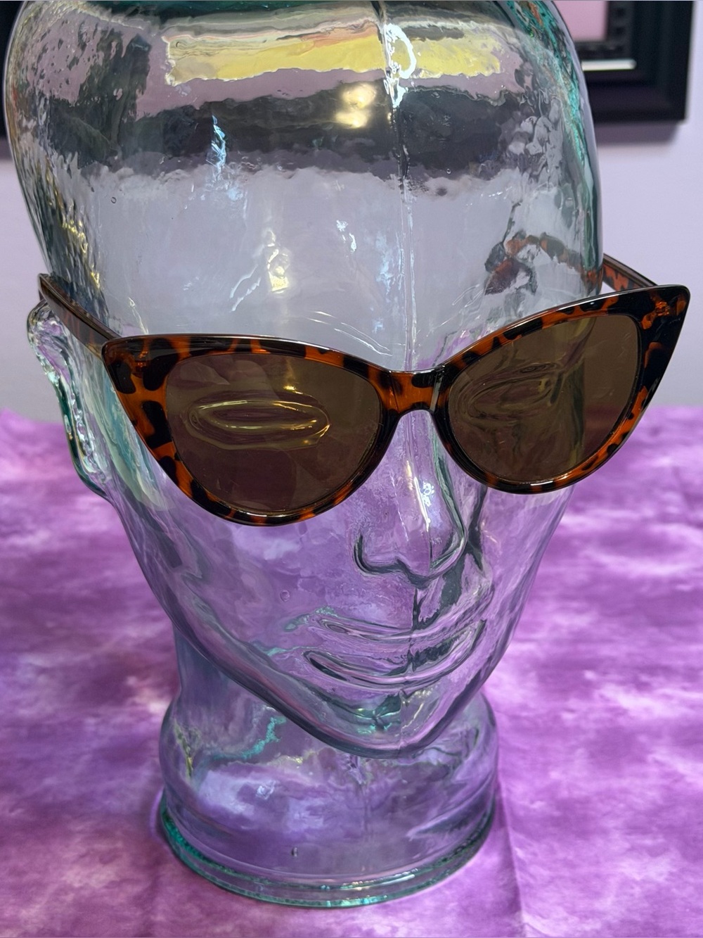 Retro Cat Eye Sunglasses Tortoise Shell New